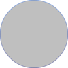 Basic Circle (grey) Clip Art
