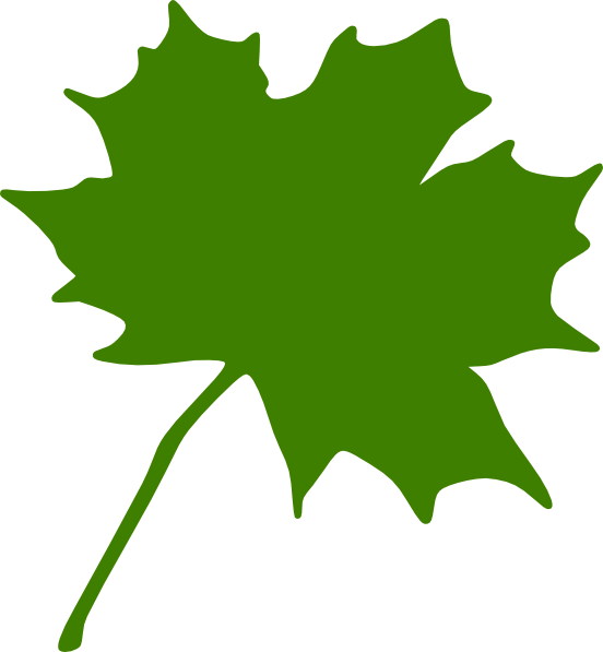 clipart green maple leaf - photo #7