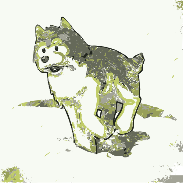 baby wolf clipart - photo #3