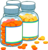 Blank Medicine Bottles Clip Art