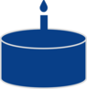 Blue Cake Clip Art