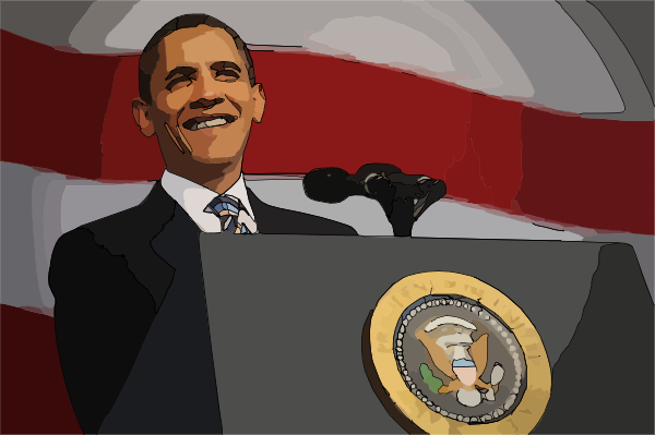 Barack Obama Clip Art at Clker.com - vector clip art online, royalty