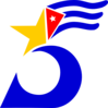 Cuban 5 Symbol Clip Art