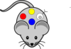 Mouse With T Cell Clip Art