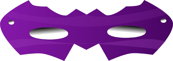 theatre mask clipart. Purple Eye Mask clip art