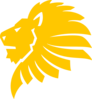 Young Lions Head Clip Art