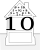 Number Street 10 Clip Art