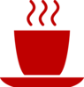 Red Coffee Mug Clip Art