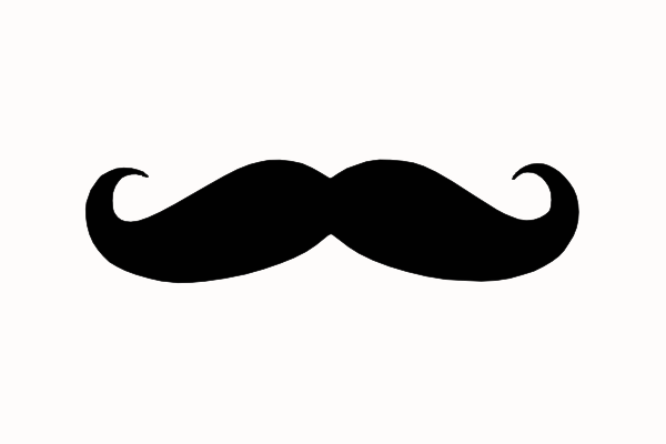 clipart of mustache - photo #5