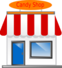 Candy Shop Front Scarecrow4 Clip Art