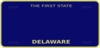 Delaware License Plate Clip Art
