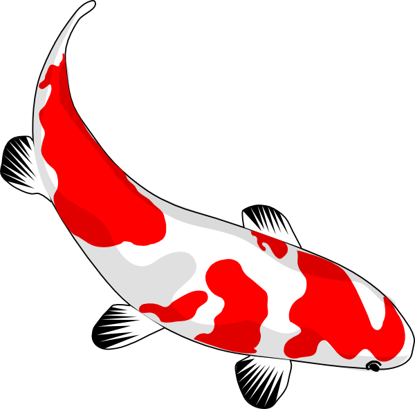 koi fish clipart free - photo #1