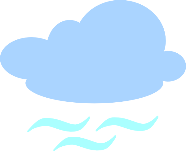 Windy Cloud Clip Art at Clker.com - vector clip art online, royalty