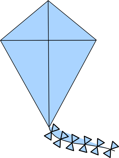clipart picture of a kite - photo #21