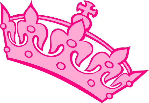 pink crown clip art free - photo #8