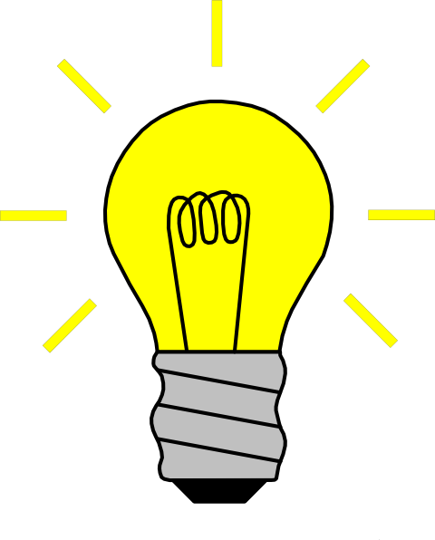 light bulb clipart - photo #1