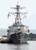 The Arleigh Burke-class Guided Missile Destroyer Uss O Kane (ddg 77) Returns Home To Pearl Harbor Following A Deployment In Support Of Operation Iraqi Freedom. Clip Art