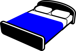 Bed 7 Clip Art at Clker.com - vector clip art online, royalty free ...