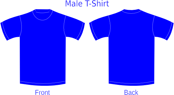 blue t shirt clip art - photo #46