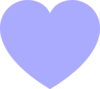 Blue Heart Clip Art