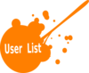 Userlist Clip Art