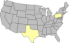 Highlighted Map Clip Art