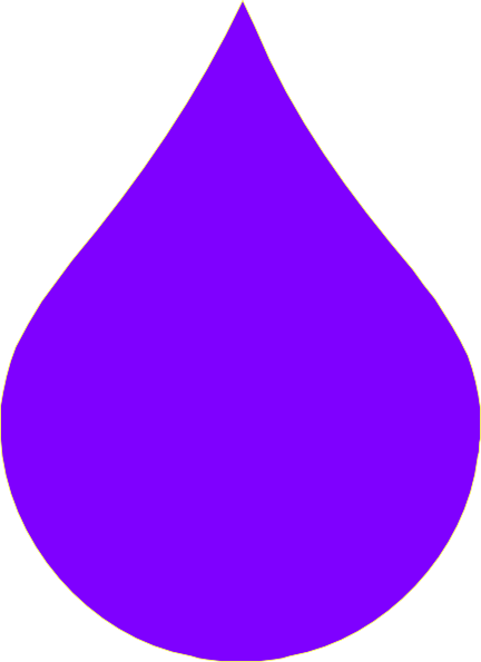 Purple Drop Clip Art at Clker.com - vector clip art online, royalty