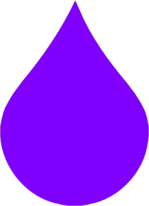 Purple Drop Clip Art