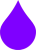 Purple Drop Clip Art