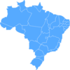 Mapa Brasil Rio De Janeiro Clip Art