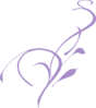Swirly Purple Clip Art