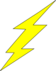 Straight Flash Bolt2 Clip Art