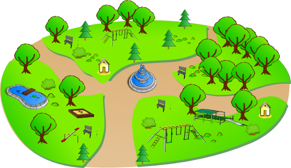 clipart of park - photo #4