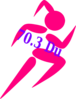 Girl Running Du Clip Art