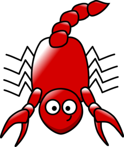 Cartoon Scorpion Clip Art at Clker.com - vector clip art online