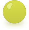 Yellow Snooker Ball Clip Art