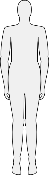 free clipart human body outline - photo #50