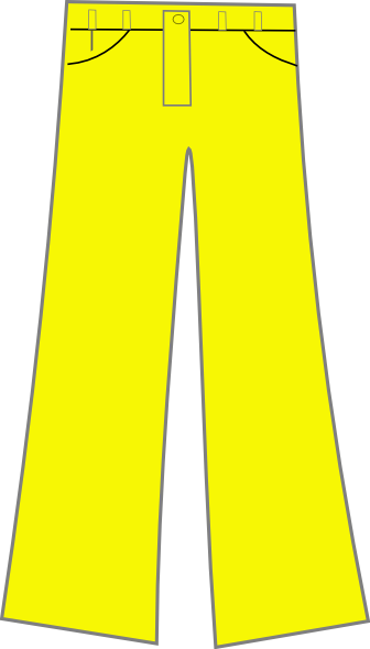 yellow pants clip art - photo #4