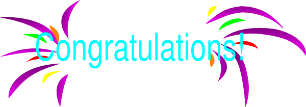 congratulations clipart free animated - photo #7