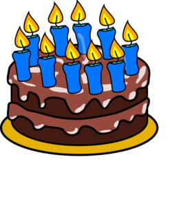 Clip  Birthday Cake on 10th Birthday Cake Clip Art   Vector Clip Art Online  Royalty Free