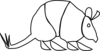  Armadillo Clip Art