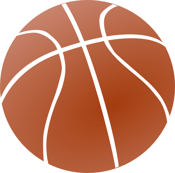 free black and white basketball clipart - photo #33