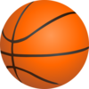 Orange Basketball Clip Art