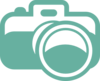 Turquoise Camera Clip Art