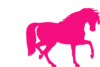 Hot Pink Horse Clip Art