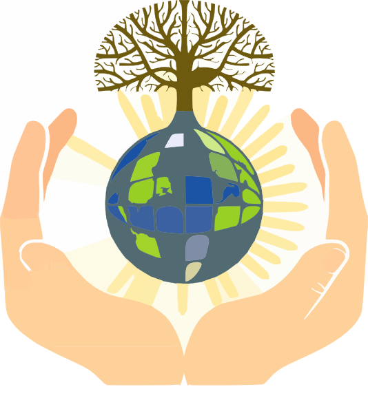 clipart globe with hands - photo #6