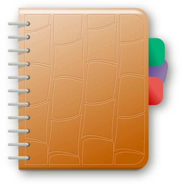 free clip art notebook - photo #34