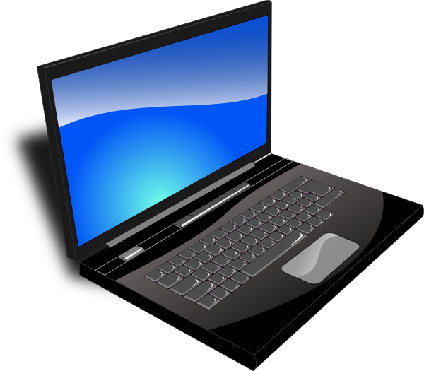 clip art laptop images - photo #6