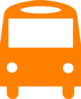 Orange Bus Clip Art