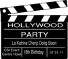 Hollywood 18th Birthday Clip Art